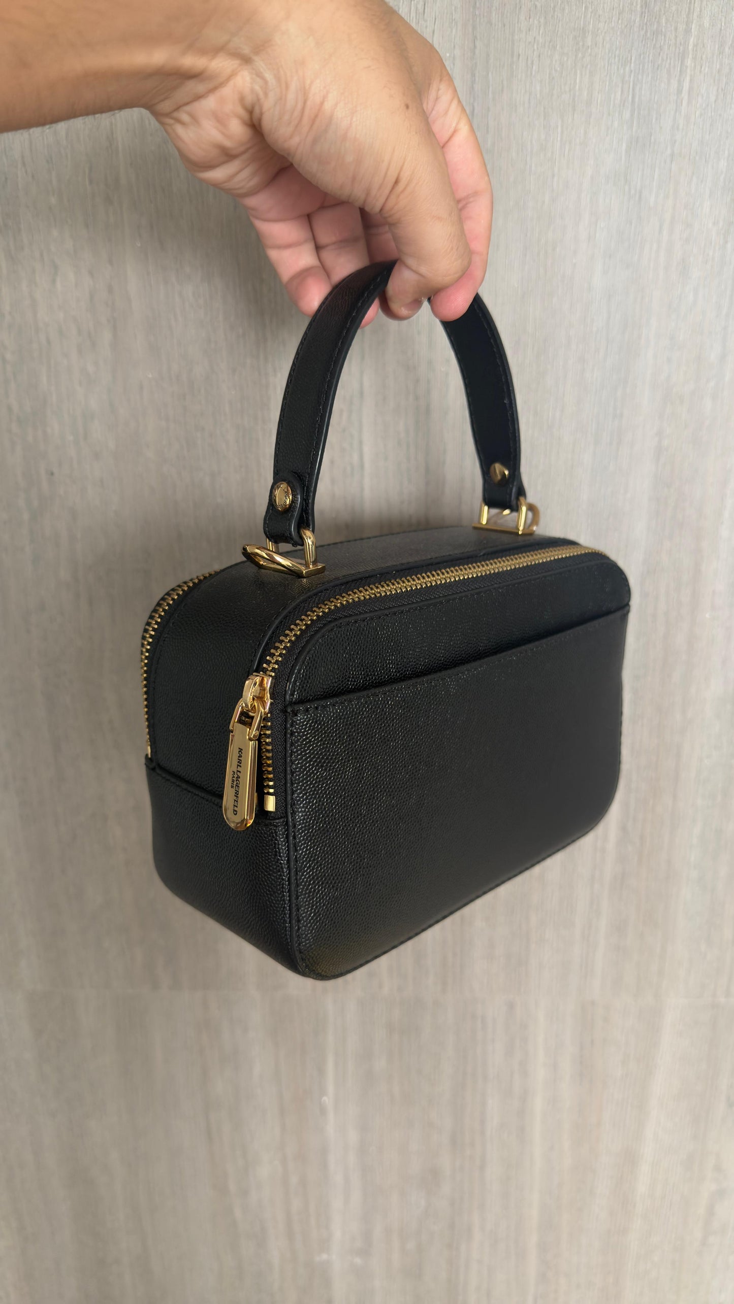 CROSSBODY KARL LAGERFELD NEGRO GEMAS (De mano)