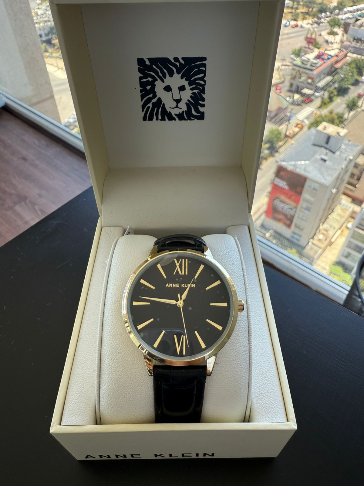 RELOJ ANNE KLEIN MUJER NEGRO