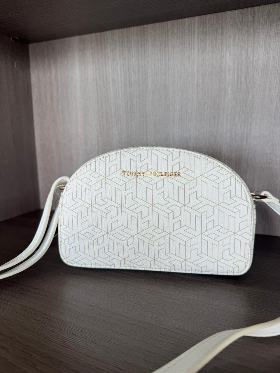 CROSSBODY TOMMY HILFIGER CREMA