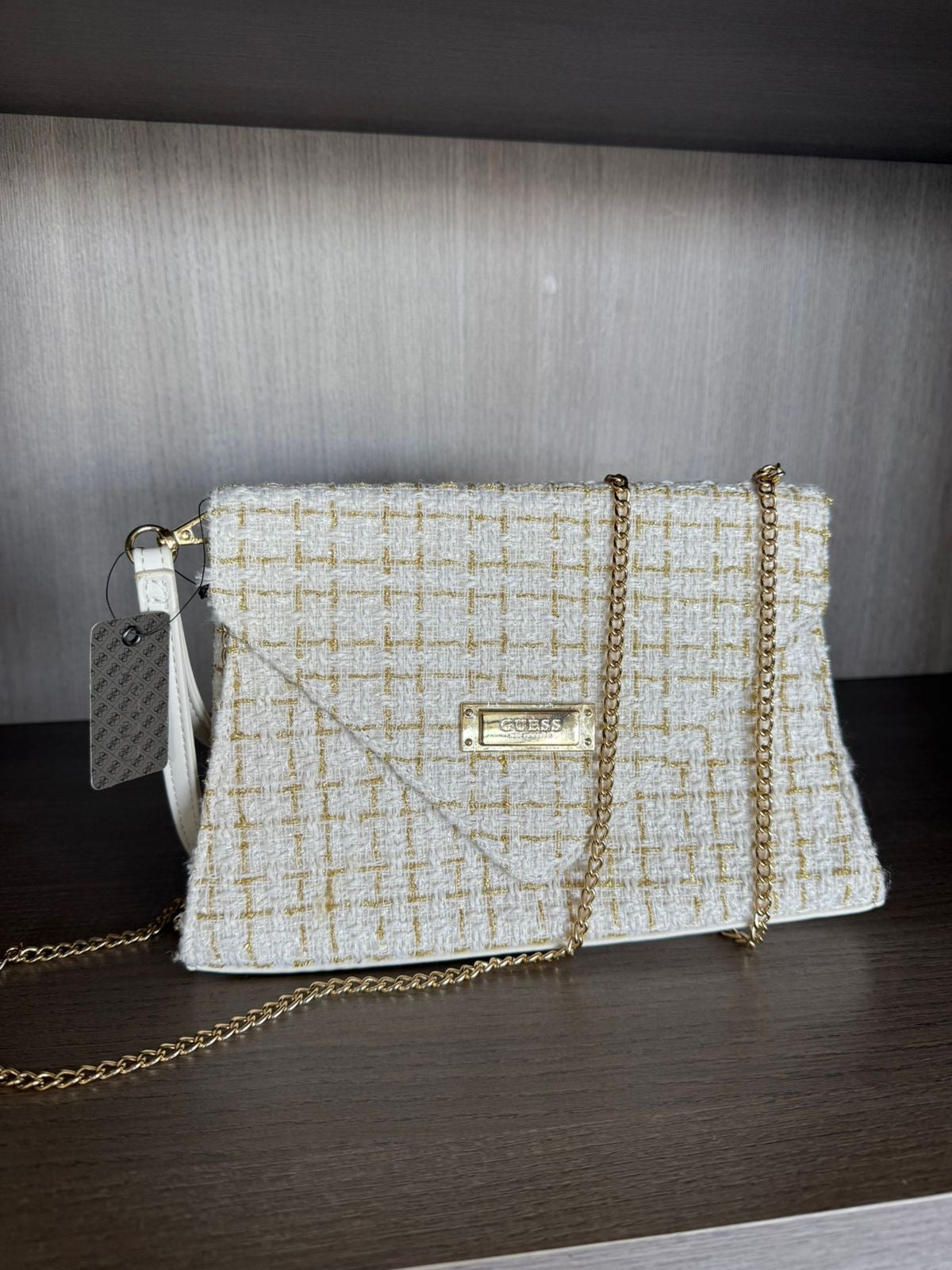MINI CROSSBODY GUESS- FRENCHY CREMA