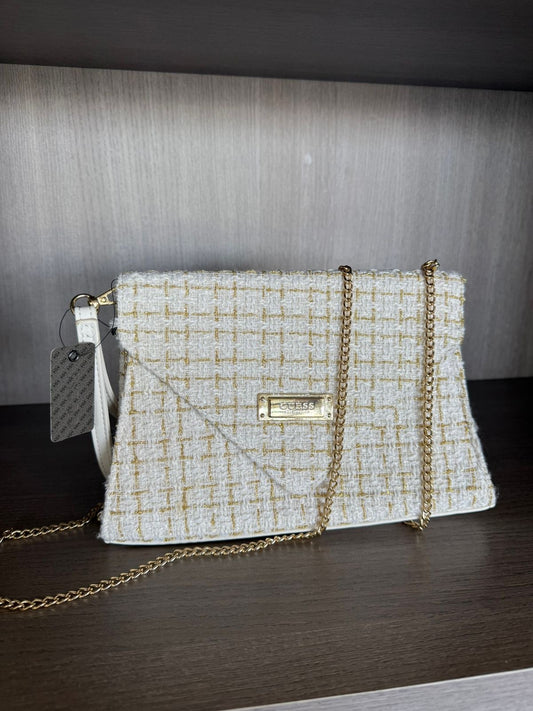 MINI CROSSBODY GUESS- FRENCHY CREMA