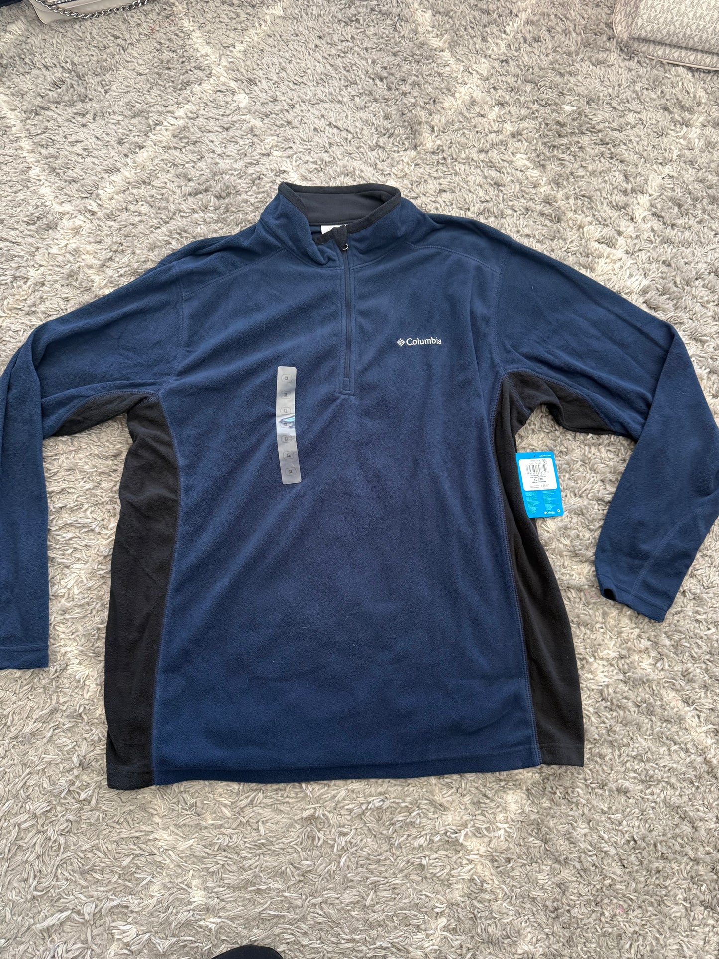 MICROPOLAR COLUMBIA HOMBRE XL AZUL