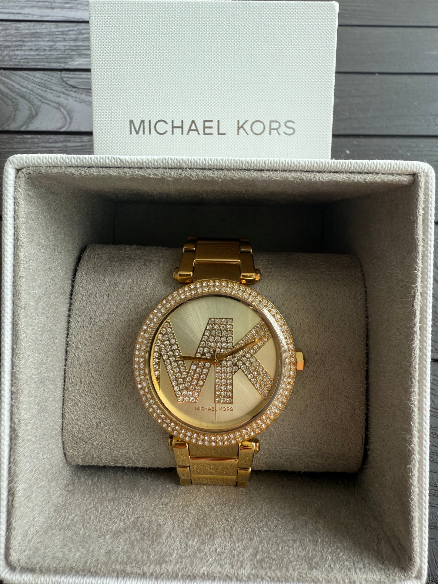 RELOJ MICHAEL KORS MUJER DORADO