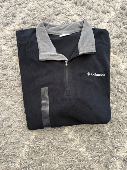 MICROPOLAR COLUMBIA HOMBRE NEGRO/GRIS
