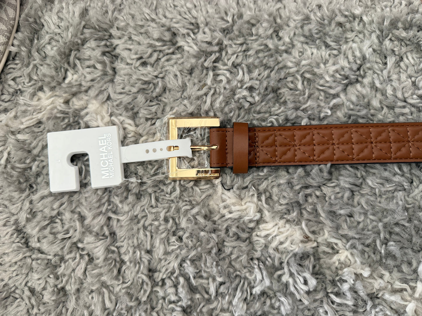 CINTURÓN MICHAEL KORS CUERO L