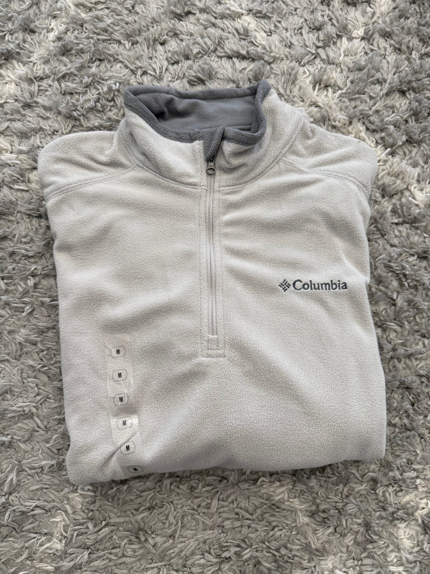 MICROPOLAR COLUMBIA HOMBRE GRIS