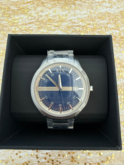 RELOJ ARMANI EXCHANGE HOMBRE SILVER
