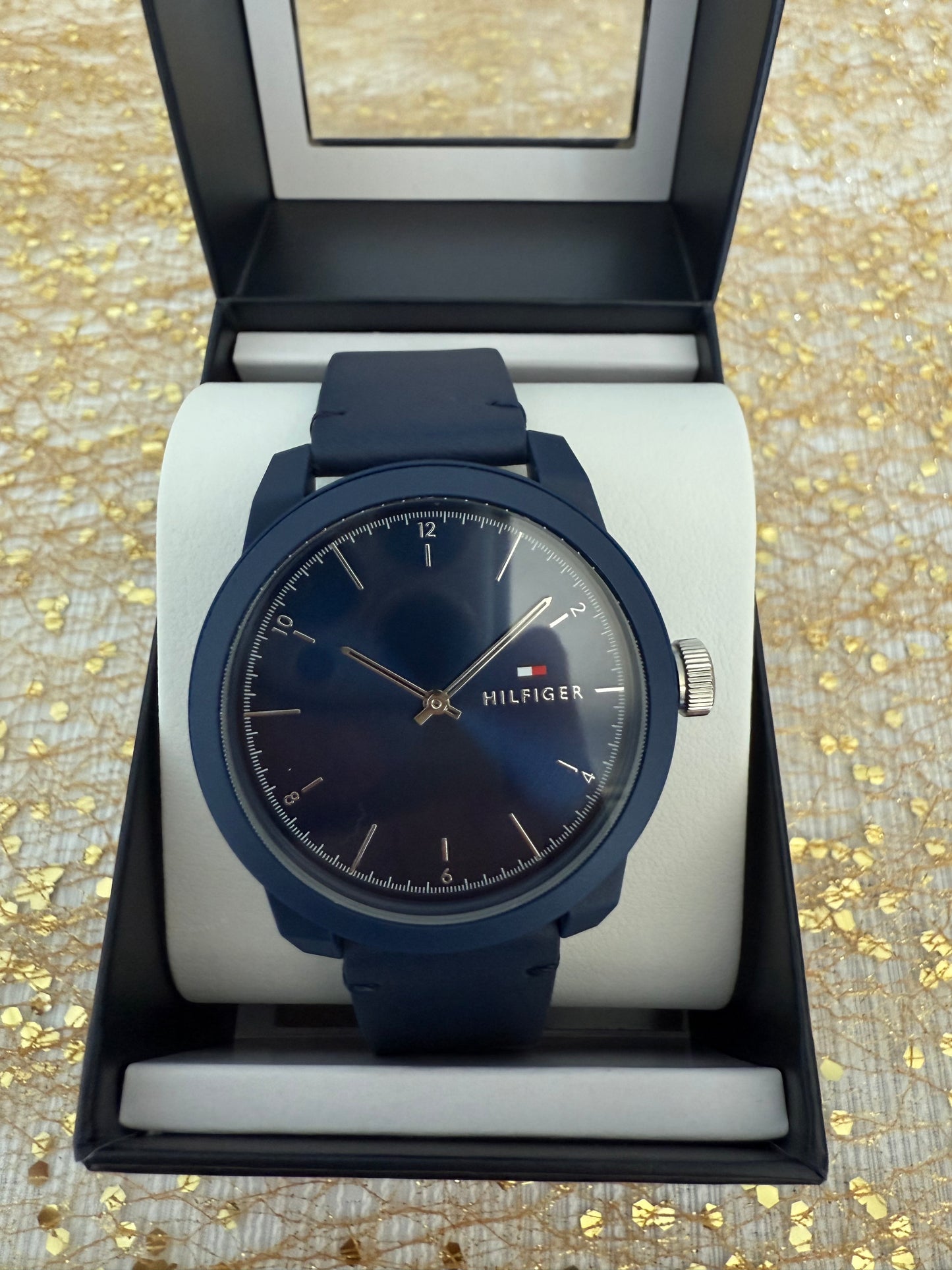 RELOJ TOMMY HILFIGER HOMBRE CUERO AZUL