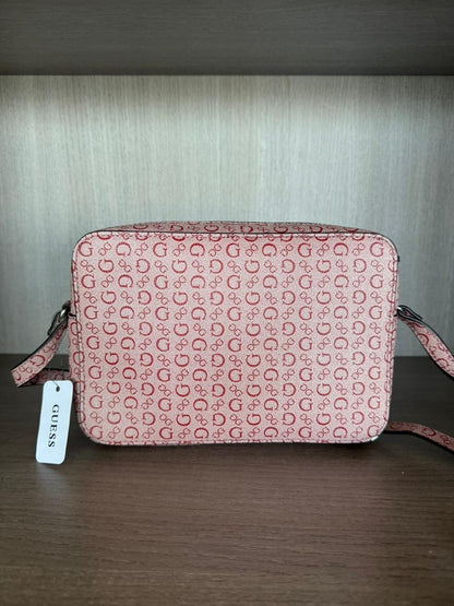 CROSSBODY GUESS-ROJO MONOGRAMA