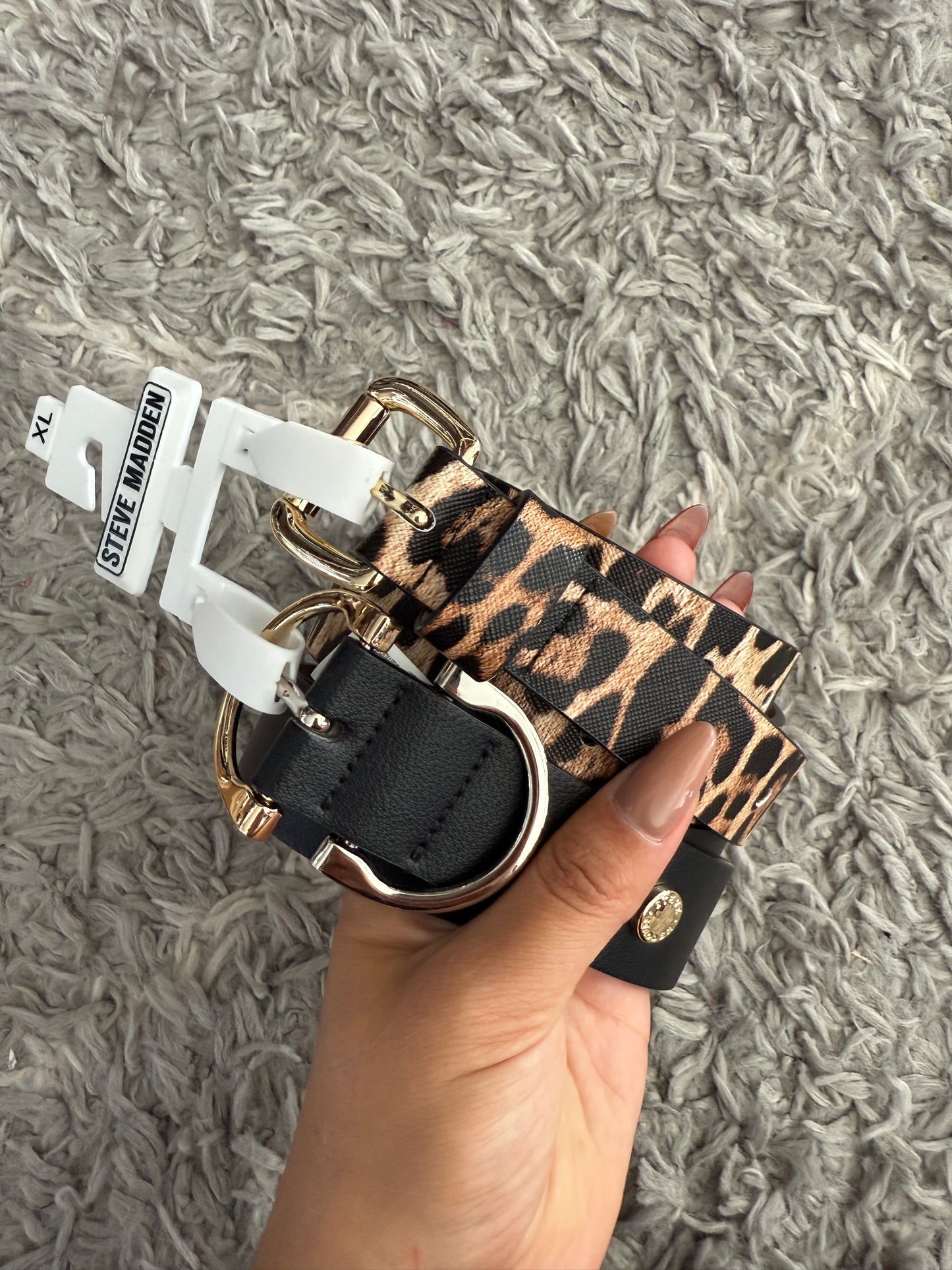 PACK CINTURON STEVE MADDEN XL
