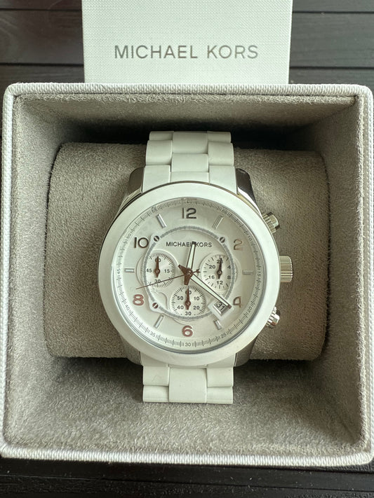 RELOJ MICHAEL KORS HOMBRE BLANCO