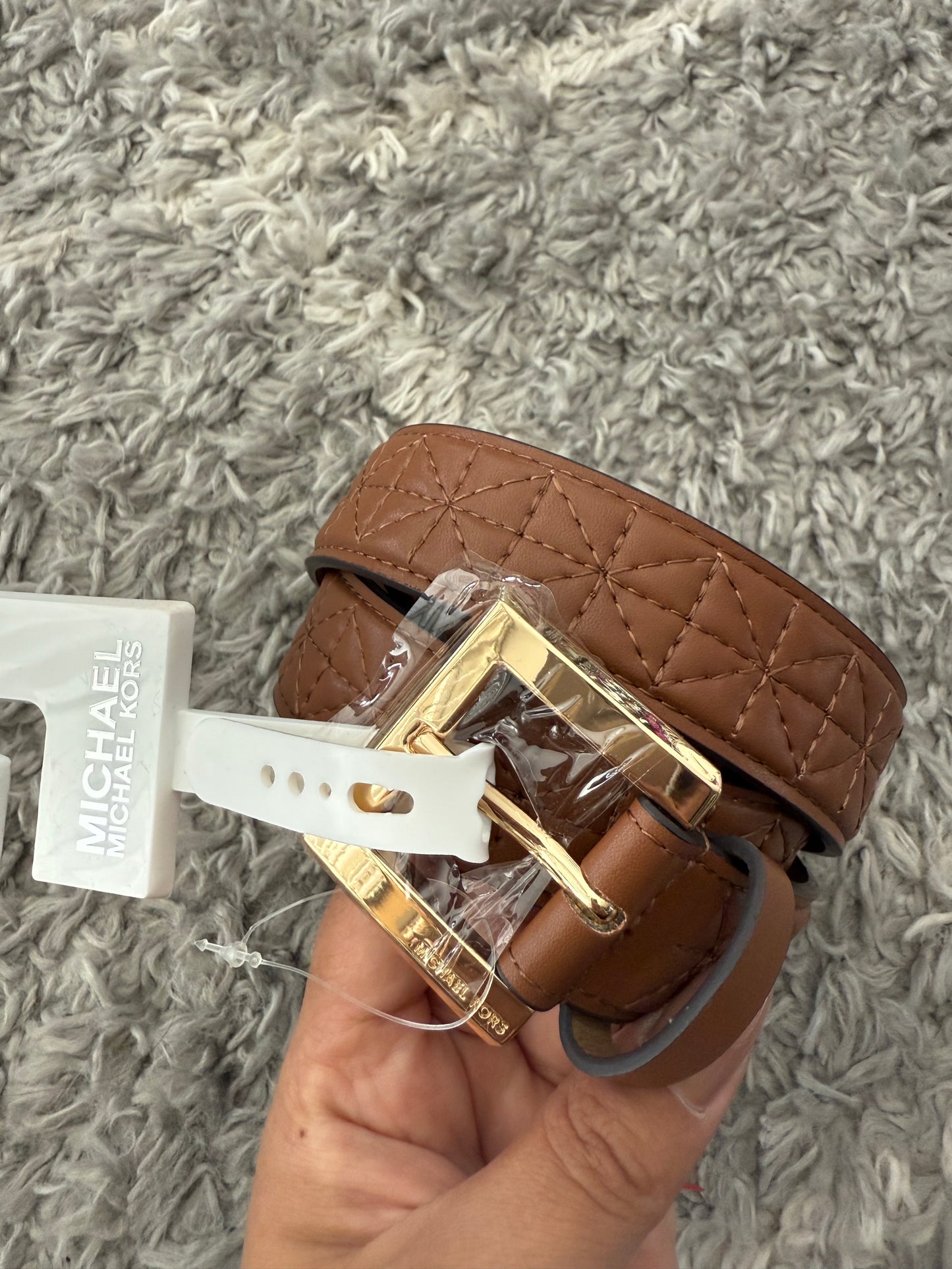 CINTURÓN MICHAEL KORS CUERO L