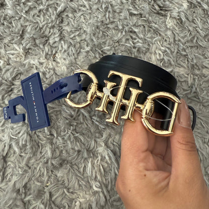 CINTURÓN TOMMY HILFIGER NEGRO XL