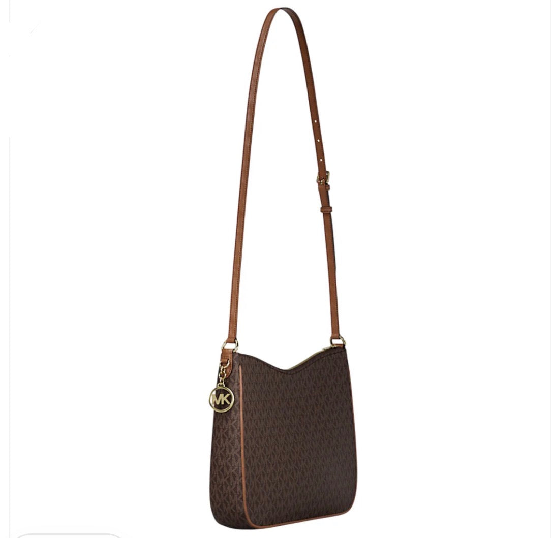 CROSSBODY MICHAEL KORS NAYLA CAFE MONOGRAMA