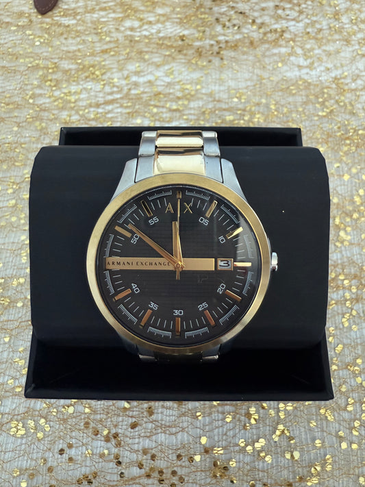 RELOJ ARMANI EXCHANGE HOMBRE SILVER/DORADO