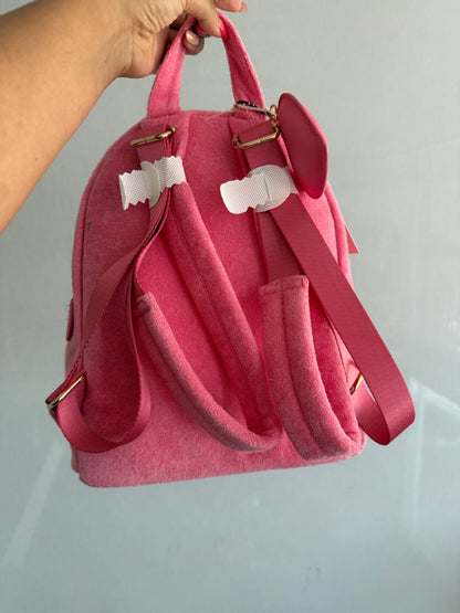 MOCHILA JUICY COUTURE FUCSIA FELPA M
