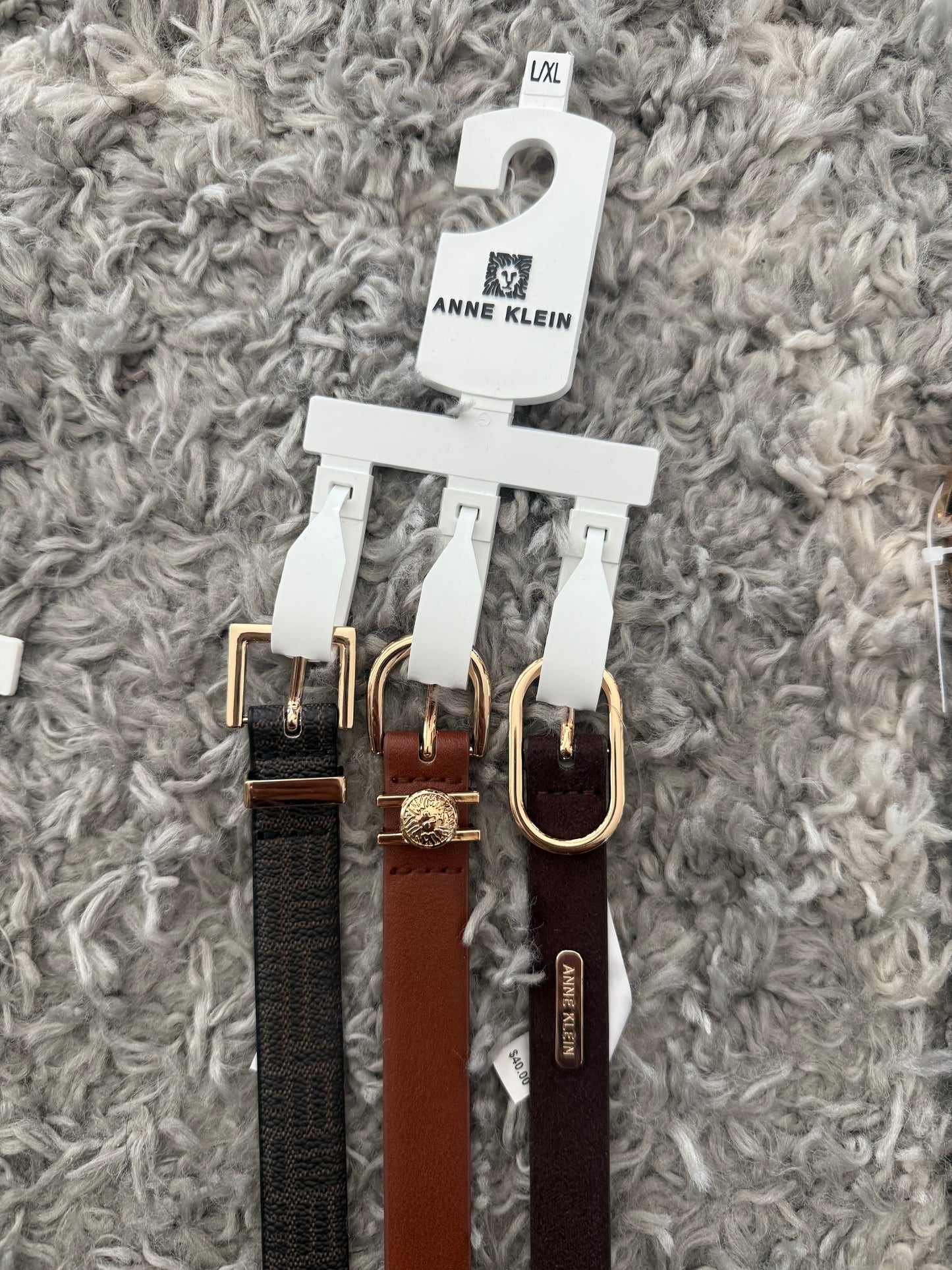 PACK CINTURÓN ANNE KLEIN L/XL