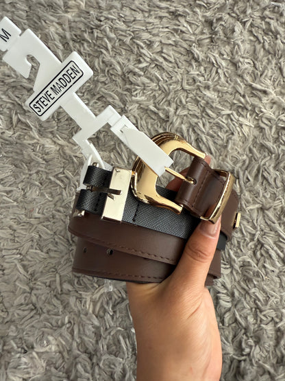 PACK CINTURON STEVE MADDEN