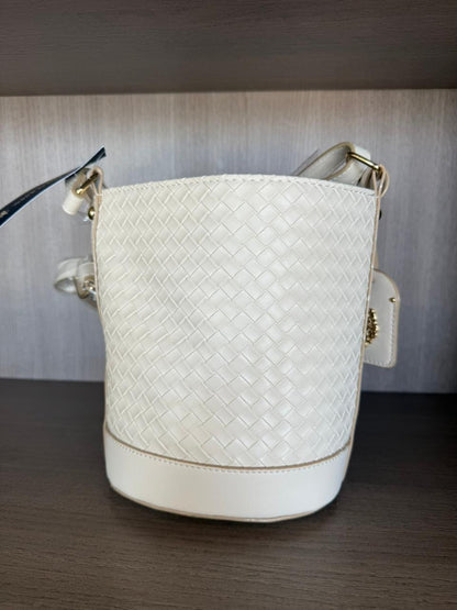 CROSSBODY BUCKET POLO CREMA