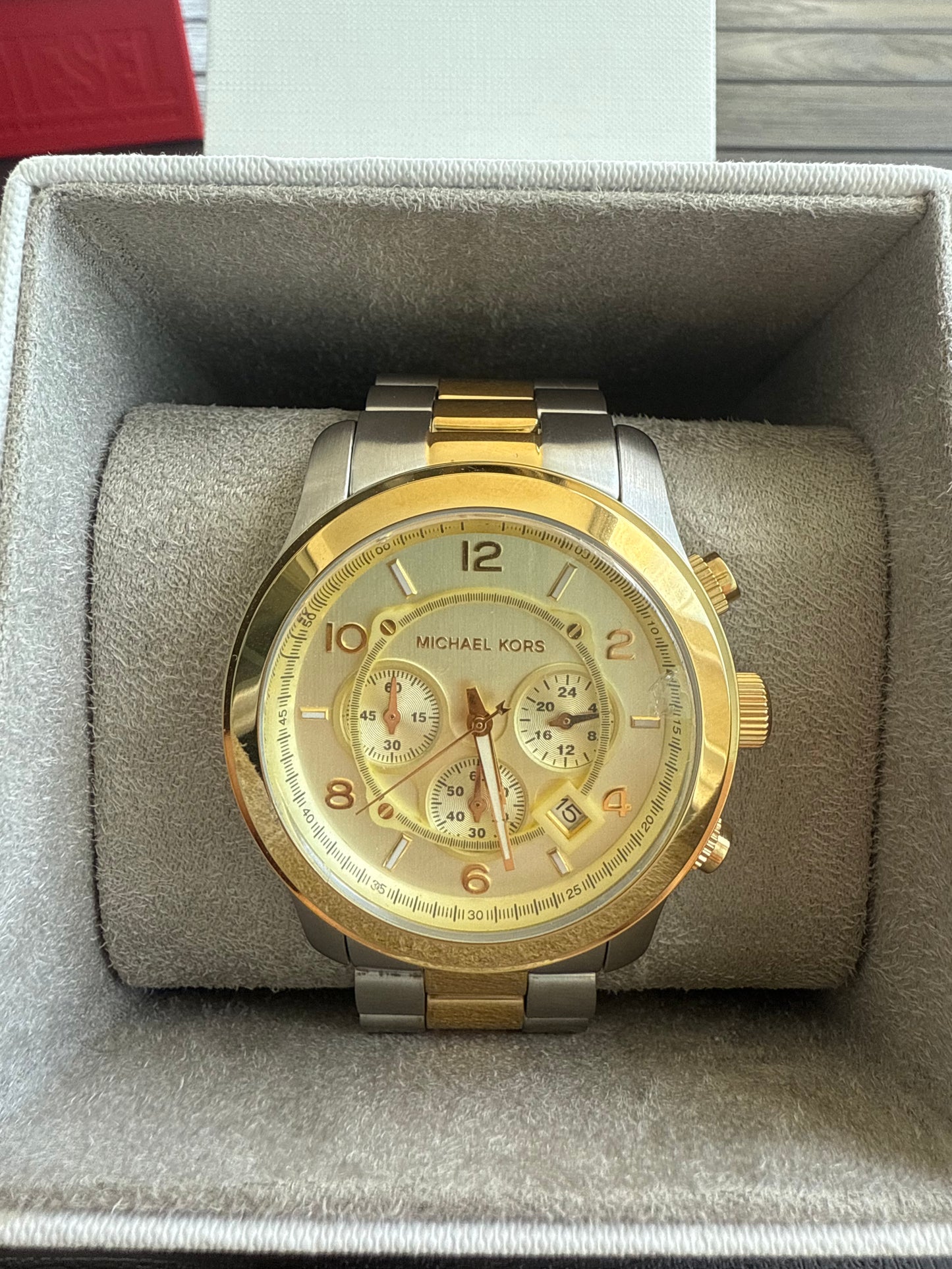 RELOJ MICHAEL KORS HOMBRE SILVER/DORADO