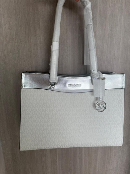 TOTE MICHAEL KORS JETSET GRANDE SILVER