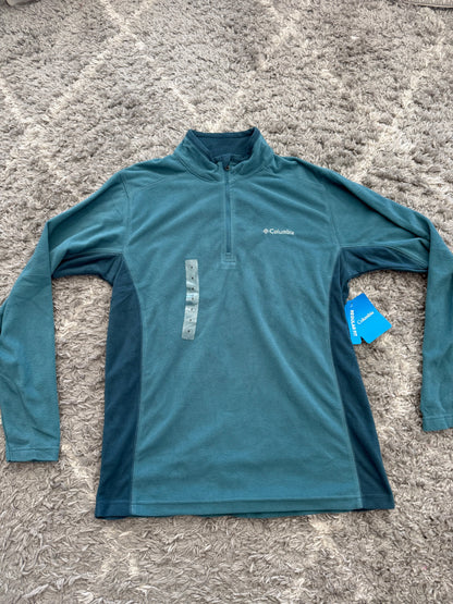 MICROPOLAR COLUMBIA HOMBRE M TURQUESA