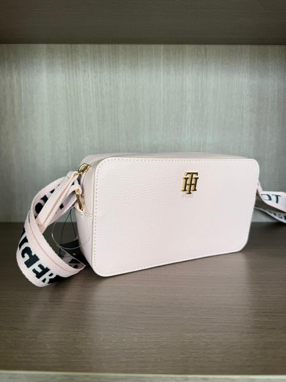 CROSSBODY TOMMY HILFIGER ROSADO STRAP