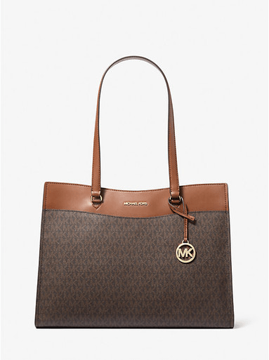 TOTE MICHAEL KORS JET SET GRANDE CAFE MONOGRAMA
