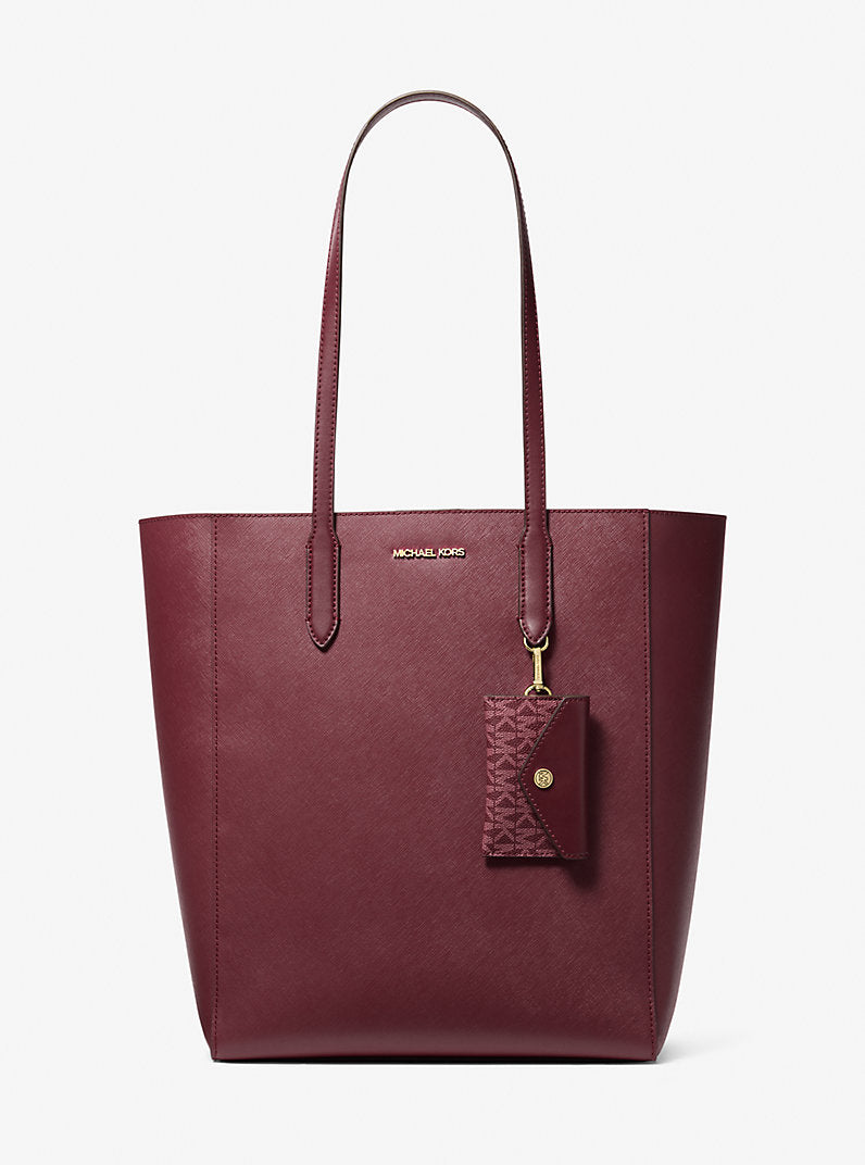 TOTE MICHAEL KORS VINCENT VINO CUERO