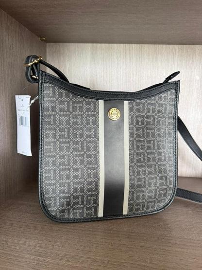 CROSSBODY TOMMY HILFIGER NEGRO MONOGRAMA