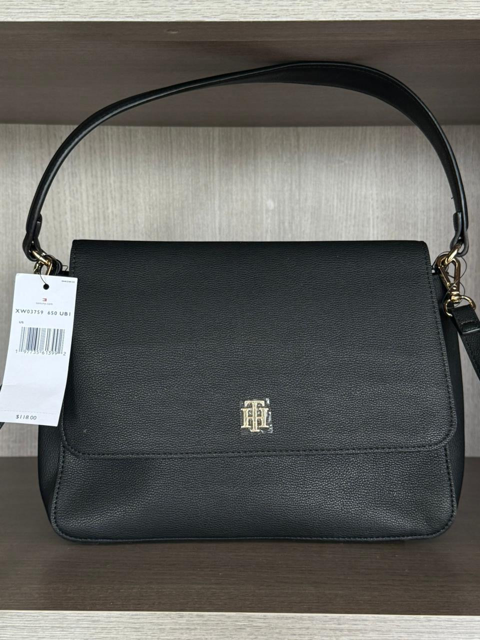 CARTERA TOMMY HILFIGER NEGRA