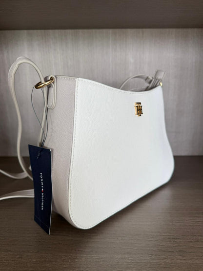 CROSSBODY TOMMY HILFIGER BLANCO/GRIS