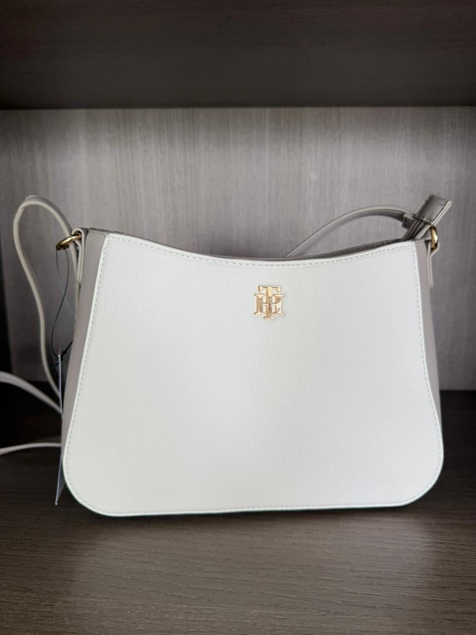 CROSSBODY TOMMY HILFIGER BLANCO/GRIS