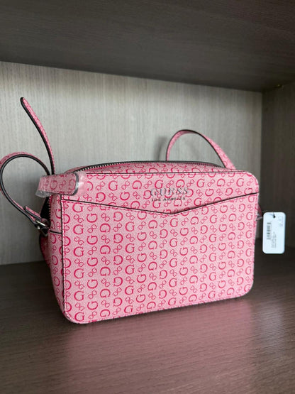 CROSSBODY GUESS FUCSIA MONOGRAMA