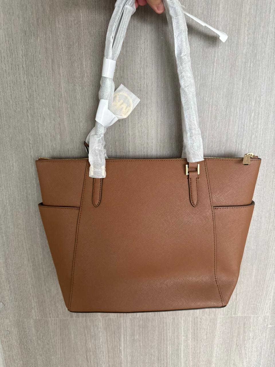 TOTE MICHAEL KORS CHARLOTTE CAMEL CUERO