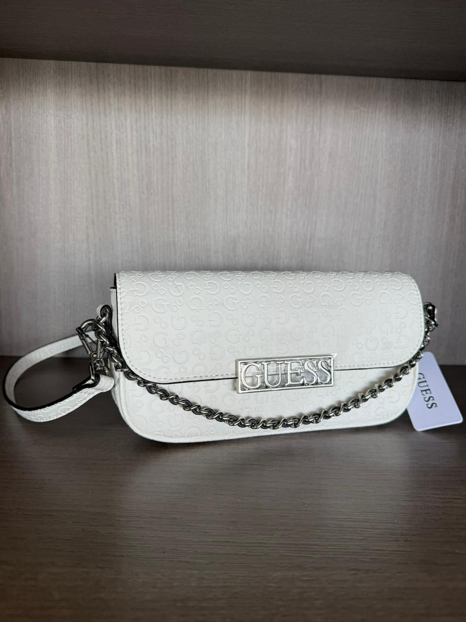 CROSSBODY GUESS-BLANCO