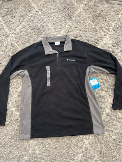 MICROPOLAR COLUMBIA HOMBRE NEGRO/GRIS