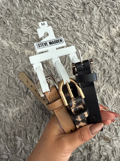 PACK CINTURON STEVE MADDEN M