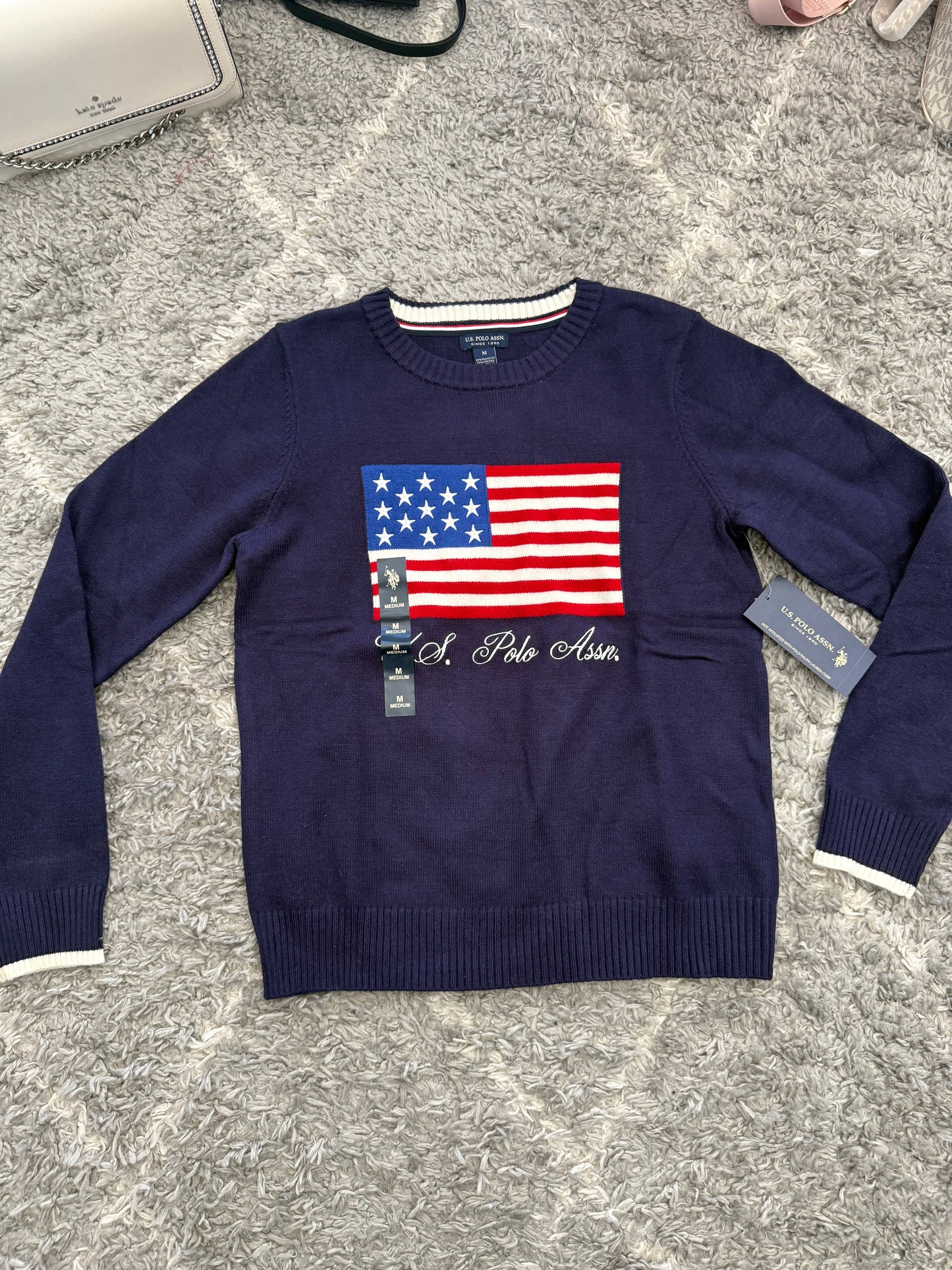 SWEATER POLO ASSN MUJER AZUL