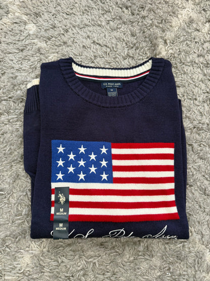 SWEATER POLO ASSN MUJER AZUL