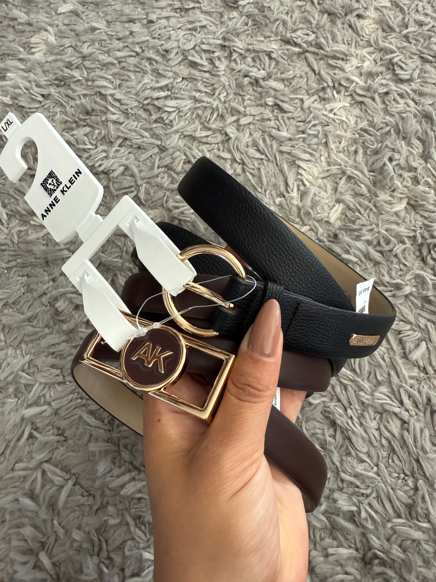 PACK CINTURÓN ANNE KLEIN L/XL