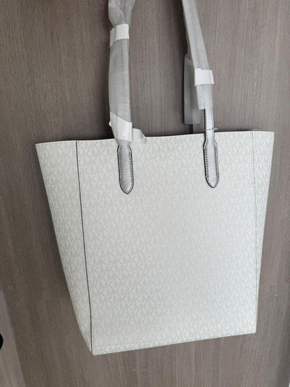 TOTE MICHAEL KORS VINCENT SILVER WHITE