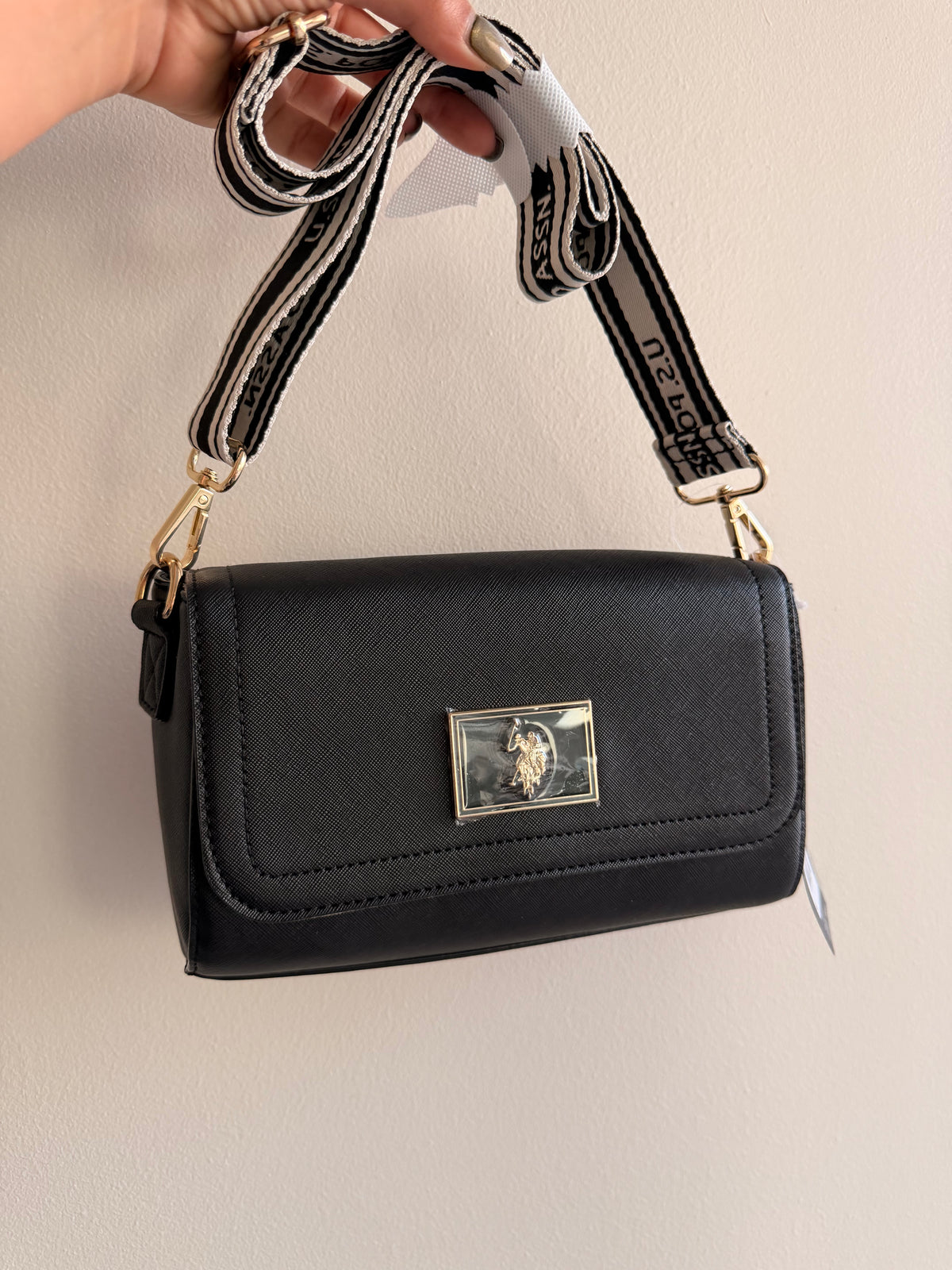 CROSSBODY POLO ASSN STRAP