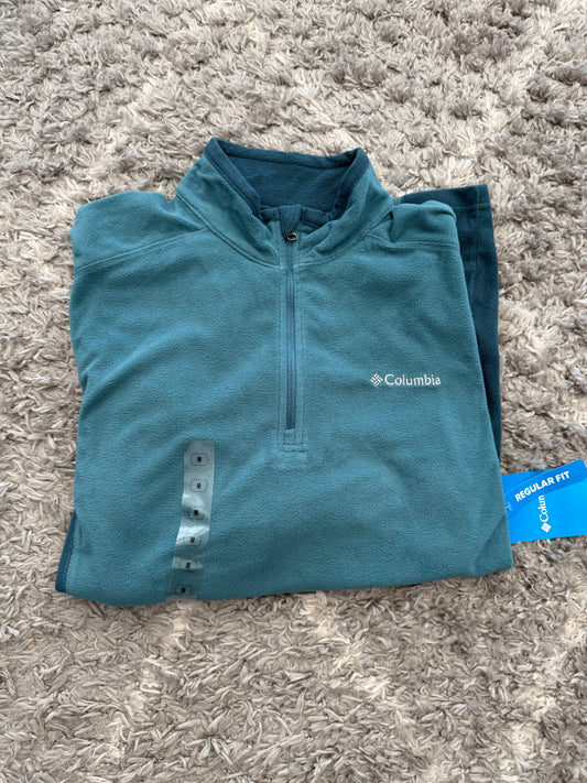 MICROPOLAR COLUMBIA HOMBRE M TURQUESA