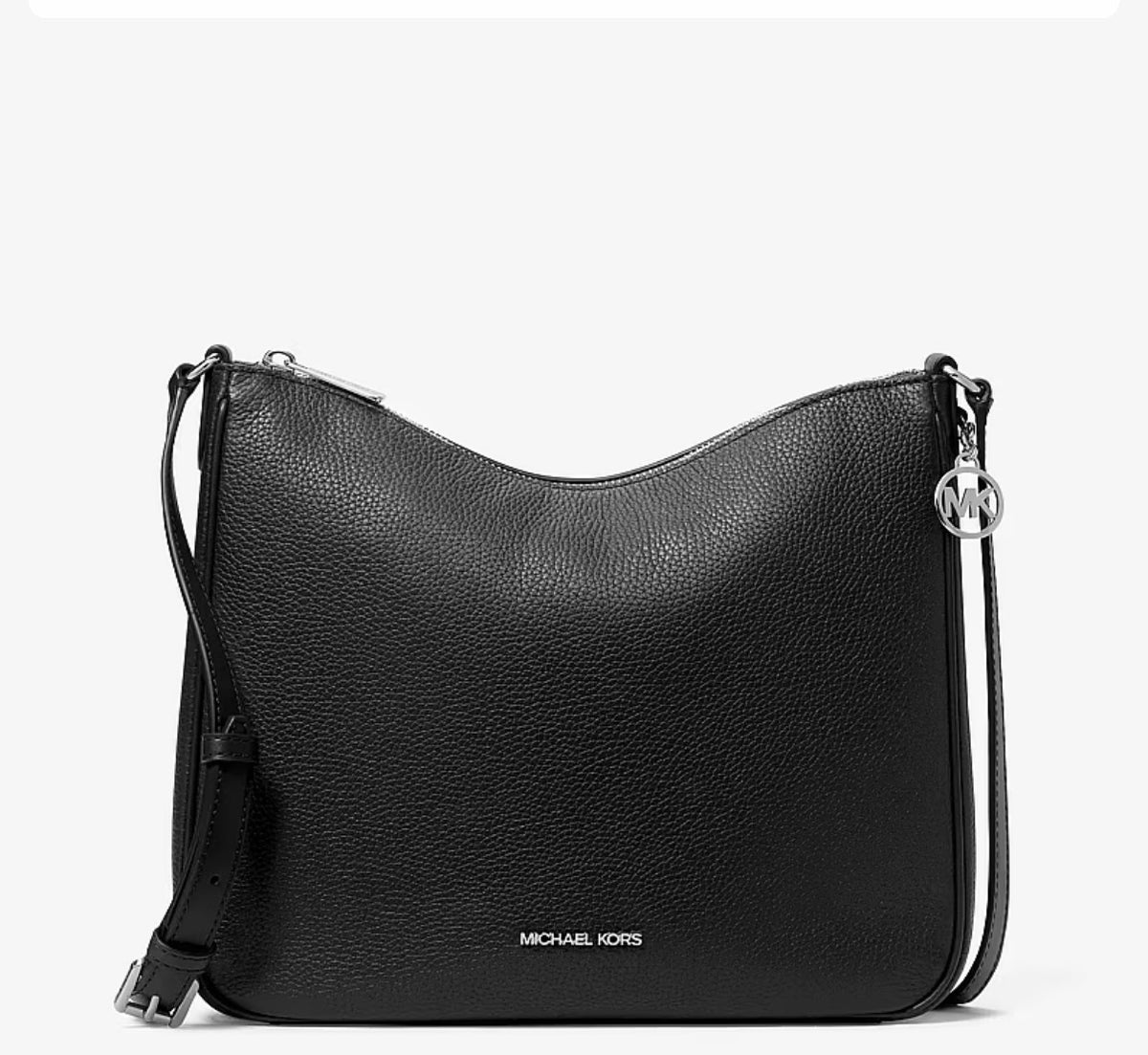 CROSSBODY MICHAEL KORS NAYLA NEGRO CUERO