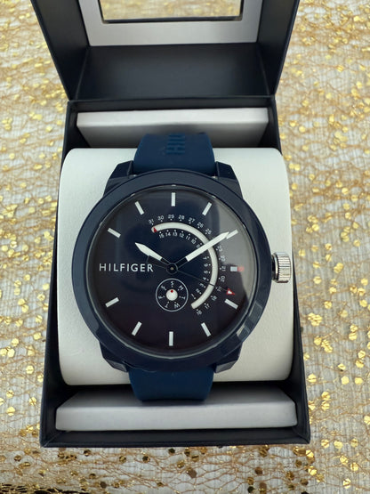 RELOJ TOMMY HILFIGER HOMBRE SILICONA AZUL