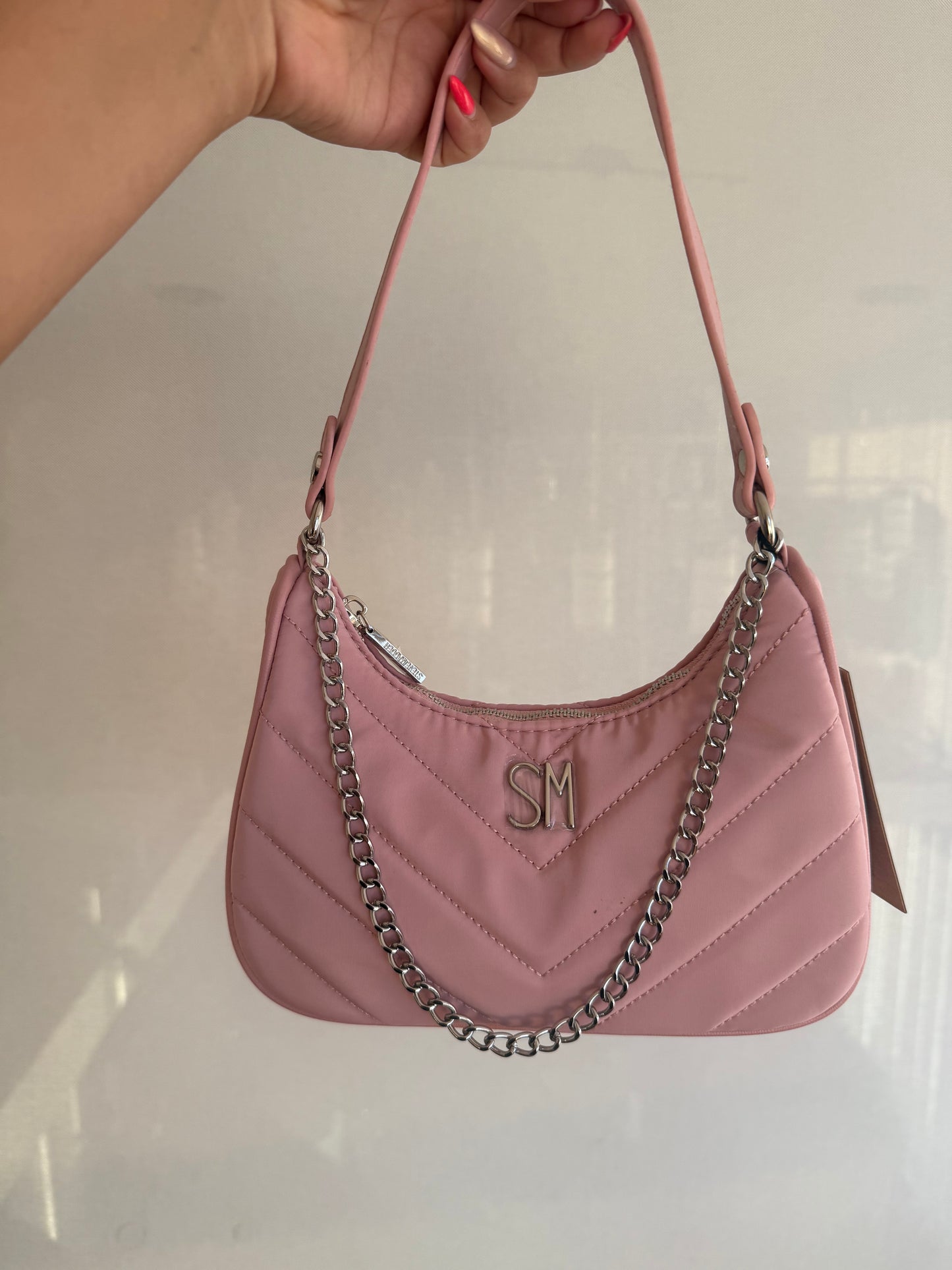 CARTERA HOMBRO STEVE MADDEN ROSA