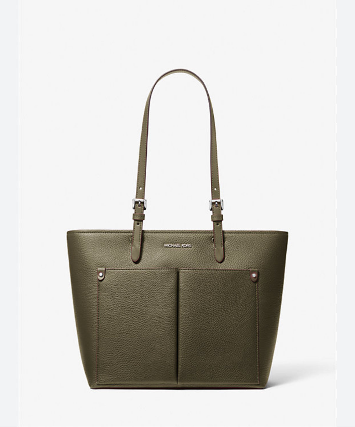 TOTE MICHAEL KORS DOBLE ZIP OLIVA