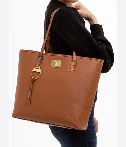 TOTE POLO CAMEL