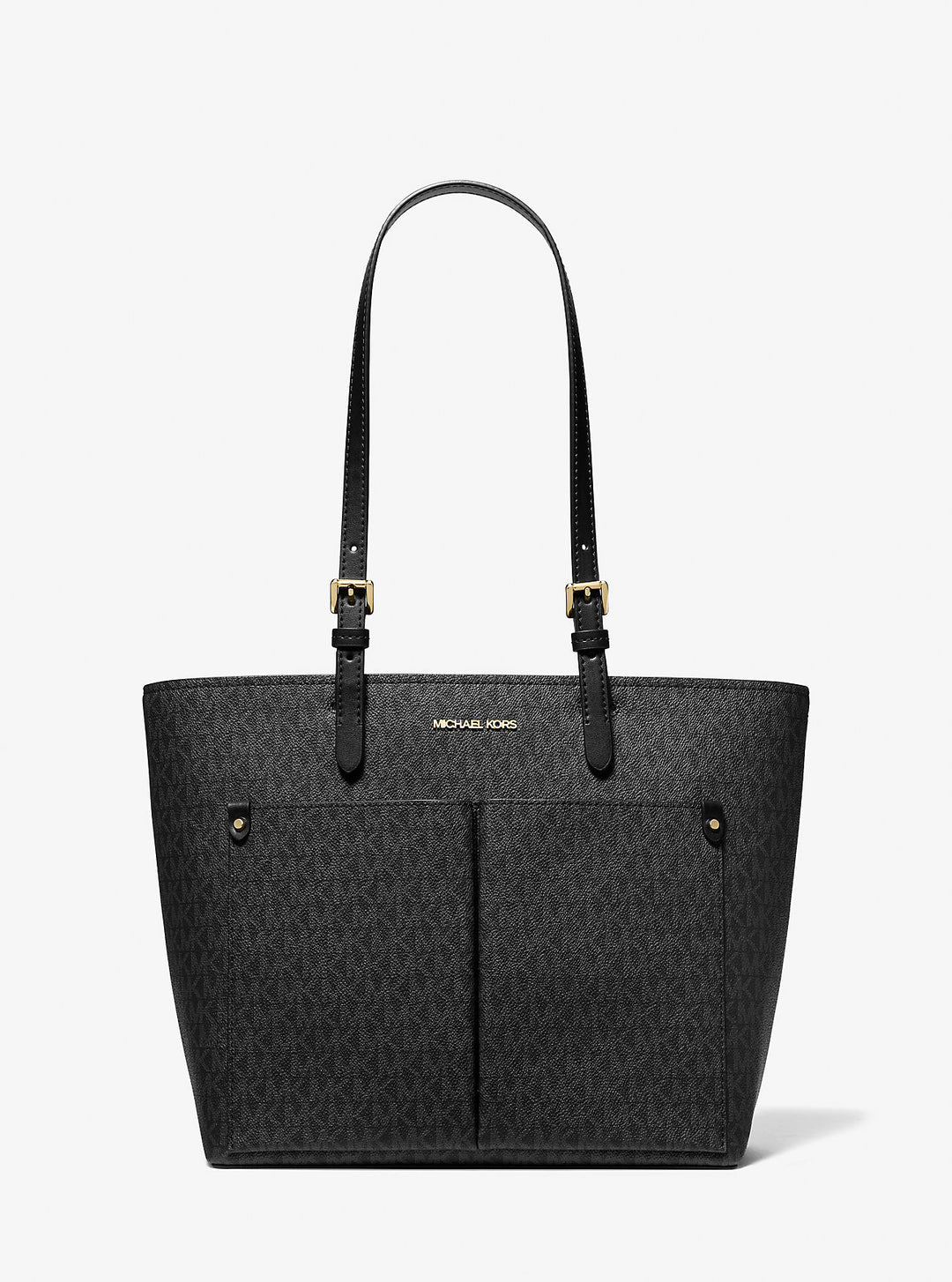 TOTE MICHAEL KORS DOBLE ZIP NEGRO MONOGRAMA